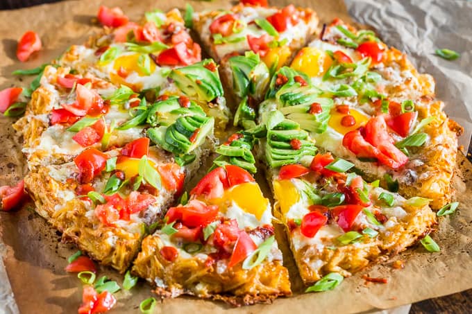 Minute Hashbrown Crust Breakfast Pizza: Quick & Hearty Meal